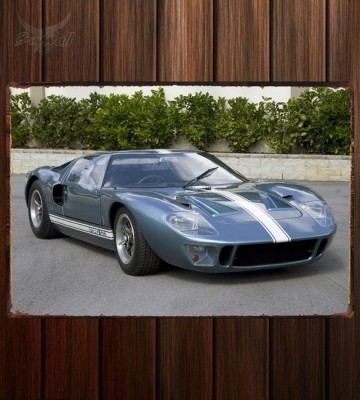 Металлическая табличка Ford GT40 (MkI)